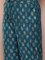 Thumbnail for Sztori Plus Size Ethnic Motifs Kurta Set