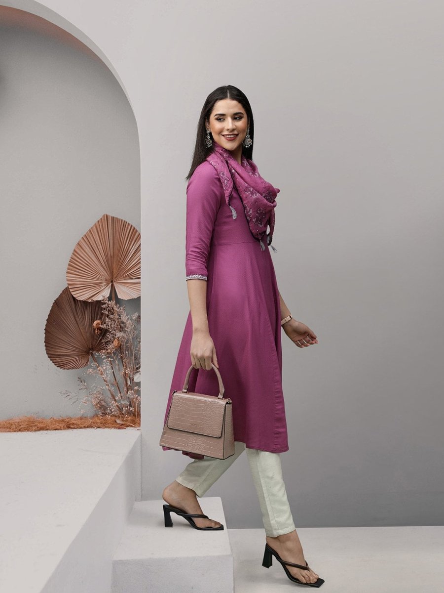 All About You Women A-Line Kurta with a Dupatta - Distacart