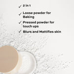 Thumbnail for Makeup Revolution IRL Soft Focus 2 In 1 Powder Translucent - Distacart