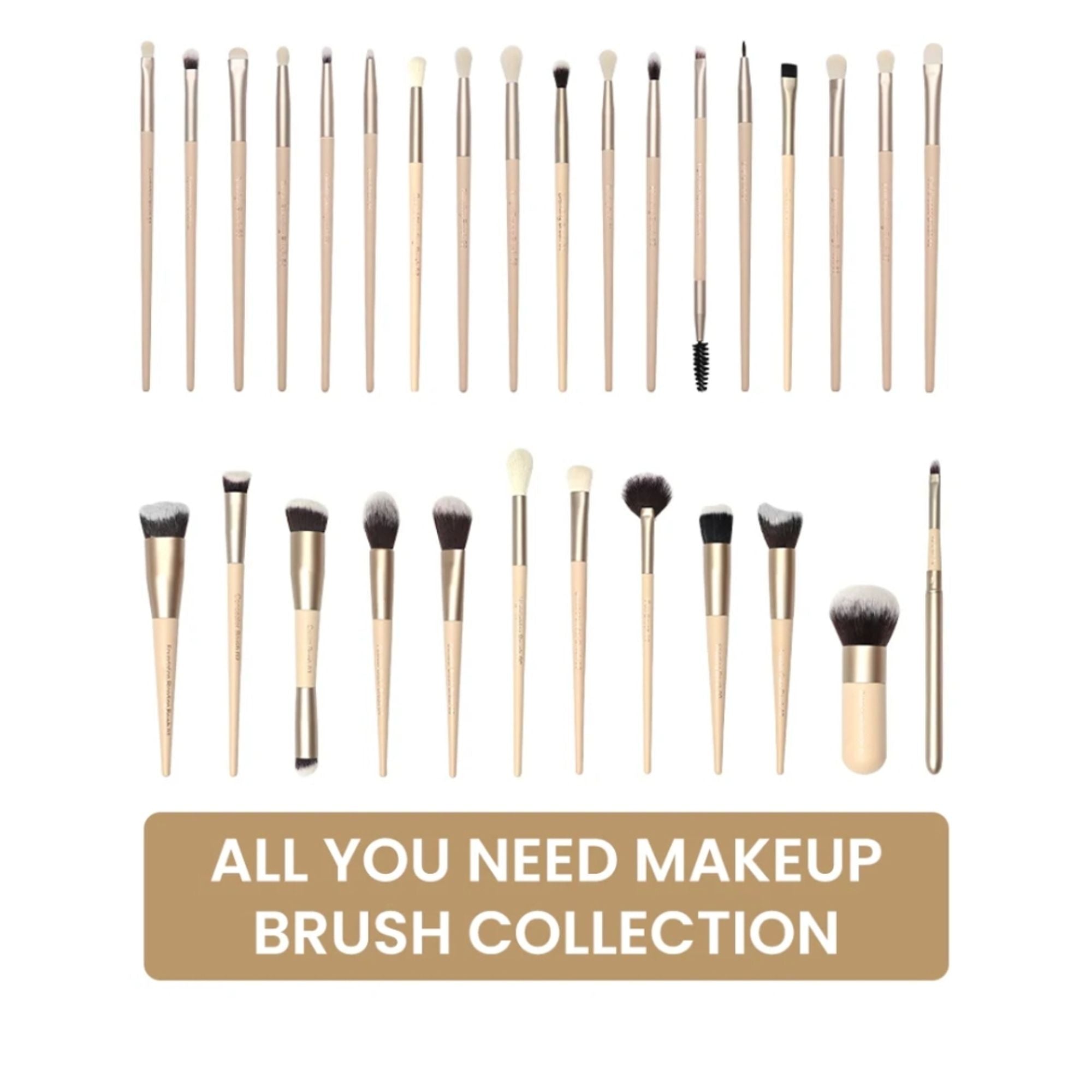 Milagro Beauty All You Need Makeup Brush Collection (Set Of 30 )
