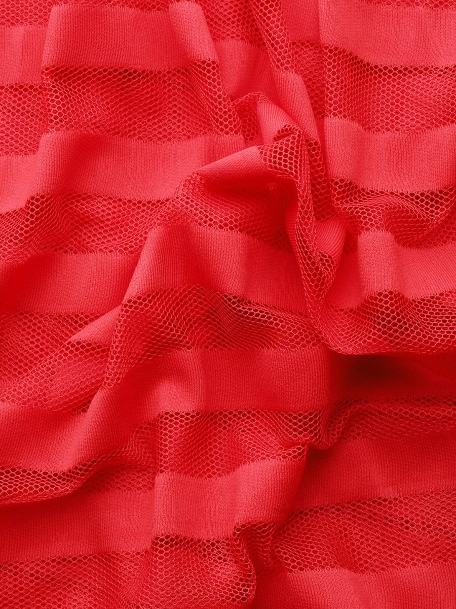 Ahalyaa Striped Net Ready To Wear Saree - Distacart