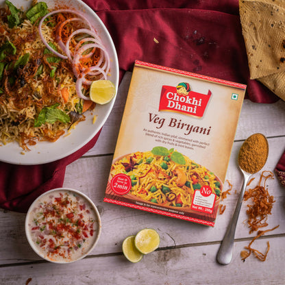 Chokhi Dhani Veg Biryani Instant Premix - Distacart