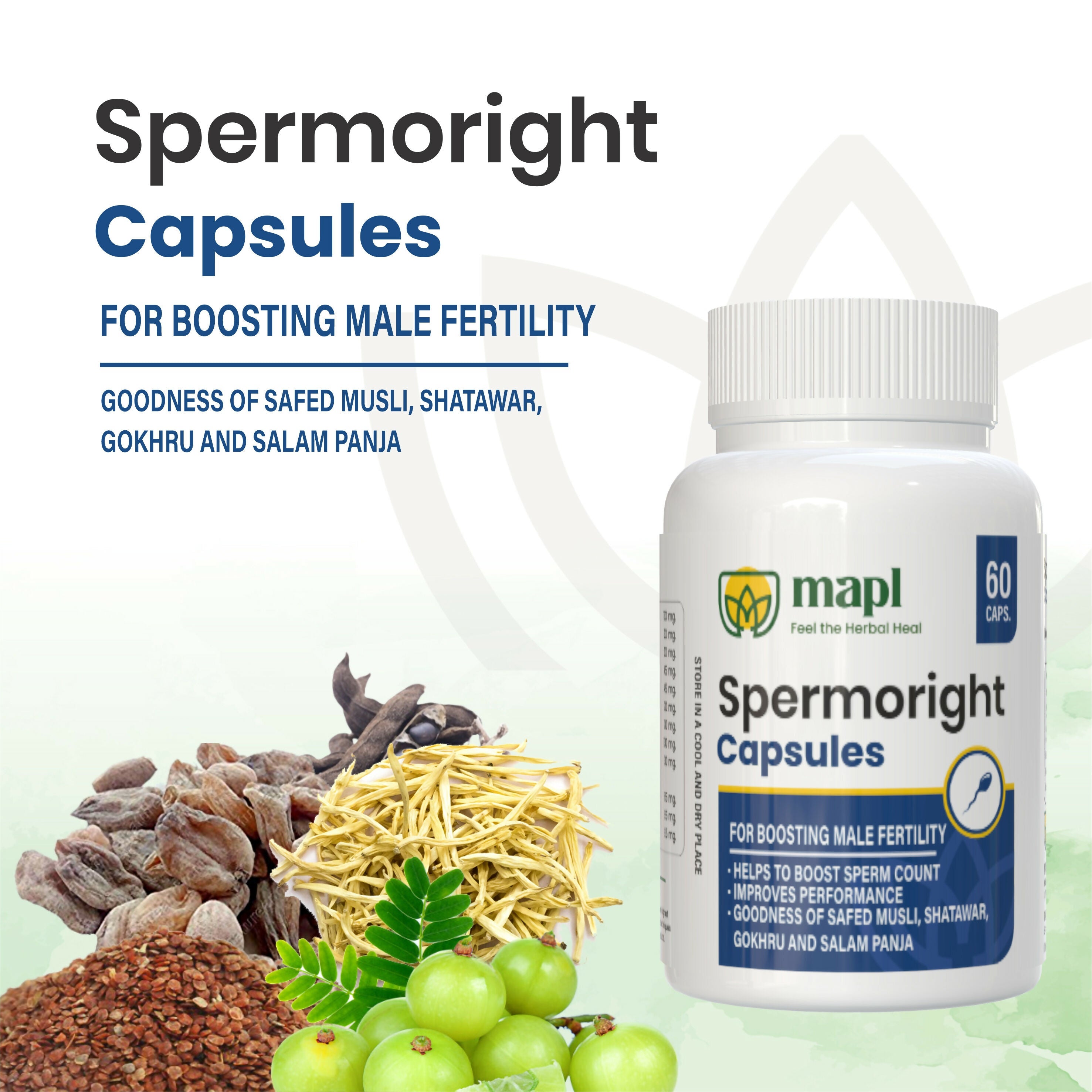 MAPL Spermoright Capsule Sperm Booster For Mens