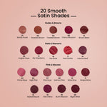 Thumbnail for Swiss Beauty Satin Comfort Smooth Glide, Highly Pigmented , Ultra Hydrating Lipstick - 17 Red Dahlia - Distacart