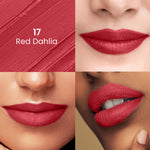 Thumbnail for Swiss Beauty Satin Comfort Smooth Glide, Highly Pigmented , Ultra Hydrating Lipstick - 17 Red Dahlia - Distacart