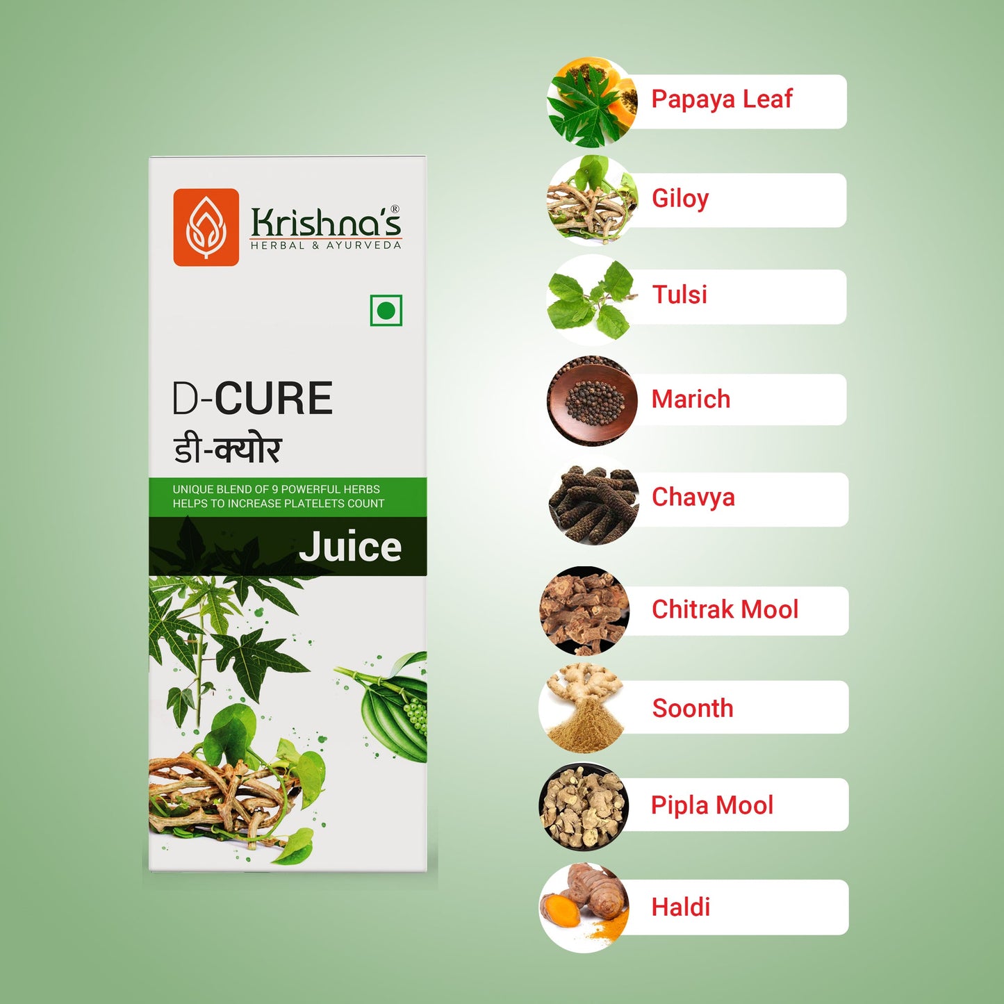 Krishna'S Herbal & Ayurveda Dcure Juice - Distacart
