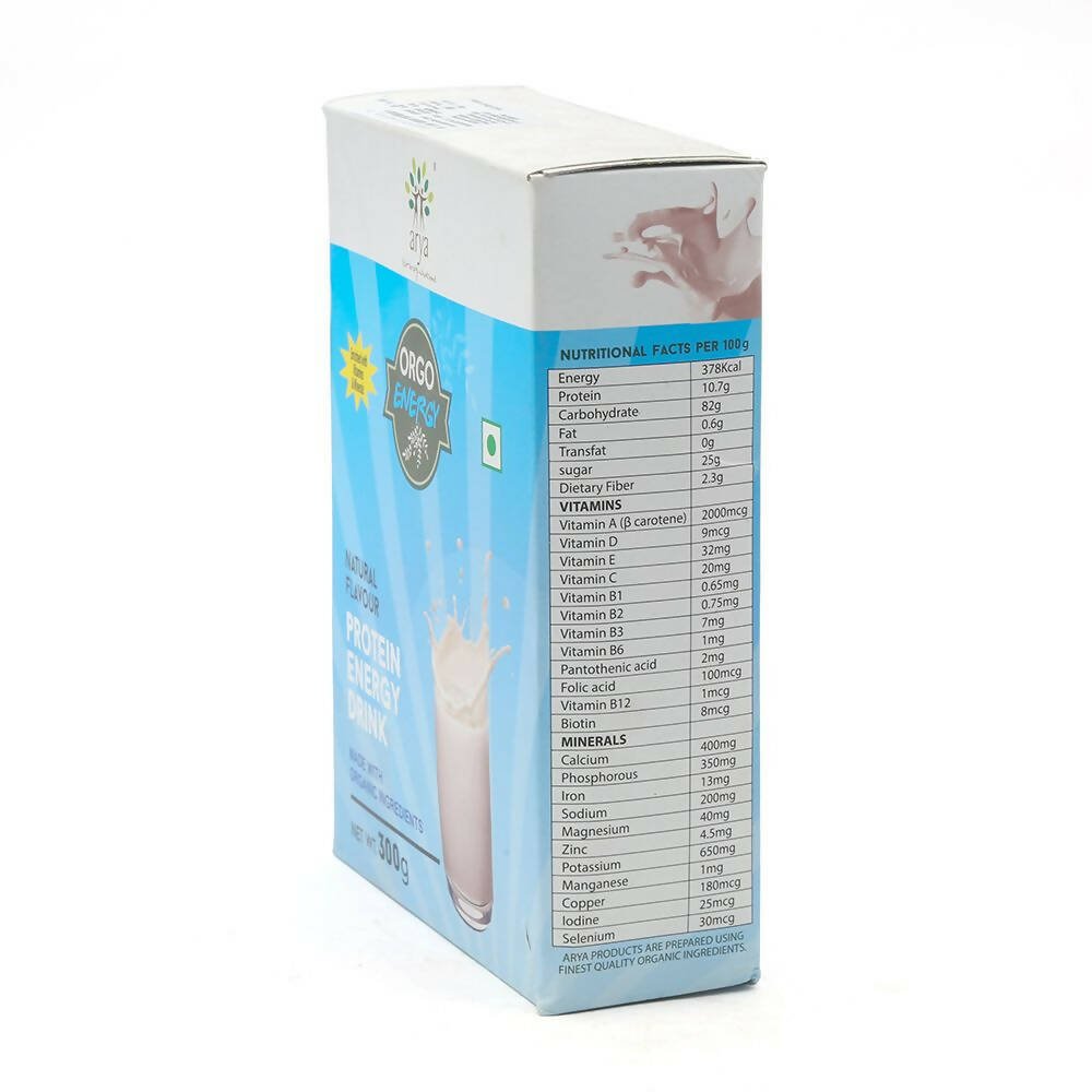 Arya Farm Protein Energy Drink-Natural Flavor - Distacart