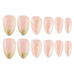 Thumbnail for shills professional reusable press on nails almond spn689