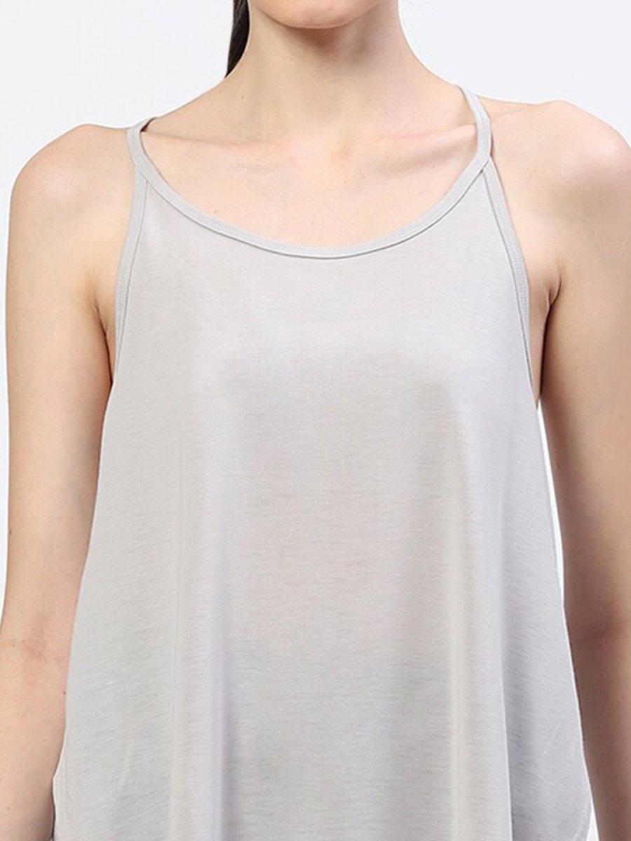 ASICS Women Slit Sleeveless Tshirt - Distacart