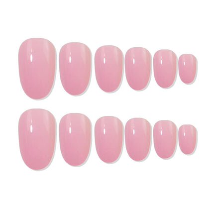 shills professional reusable press on nails oval spn548