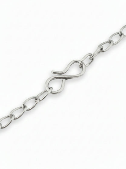 NVR Women Oxidised Silver Beaded Necklace - Distacart