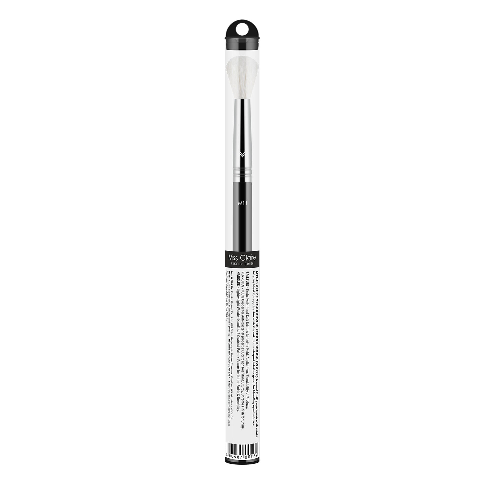 Miss Claire M11 - Fluffy Eyeshadow Blending Brush (White) - Chrome