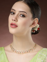 Thumbnail for NVR Women's Multicolor Gold-Polished Minimal Chain - Distacart