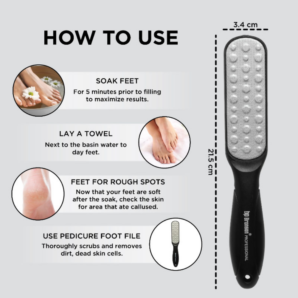 Bronson Professional Callus Remover Foot Scrubber - Dista