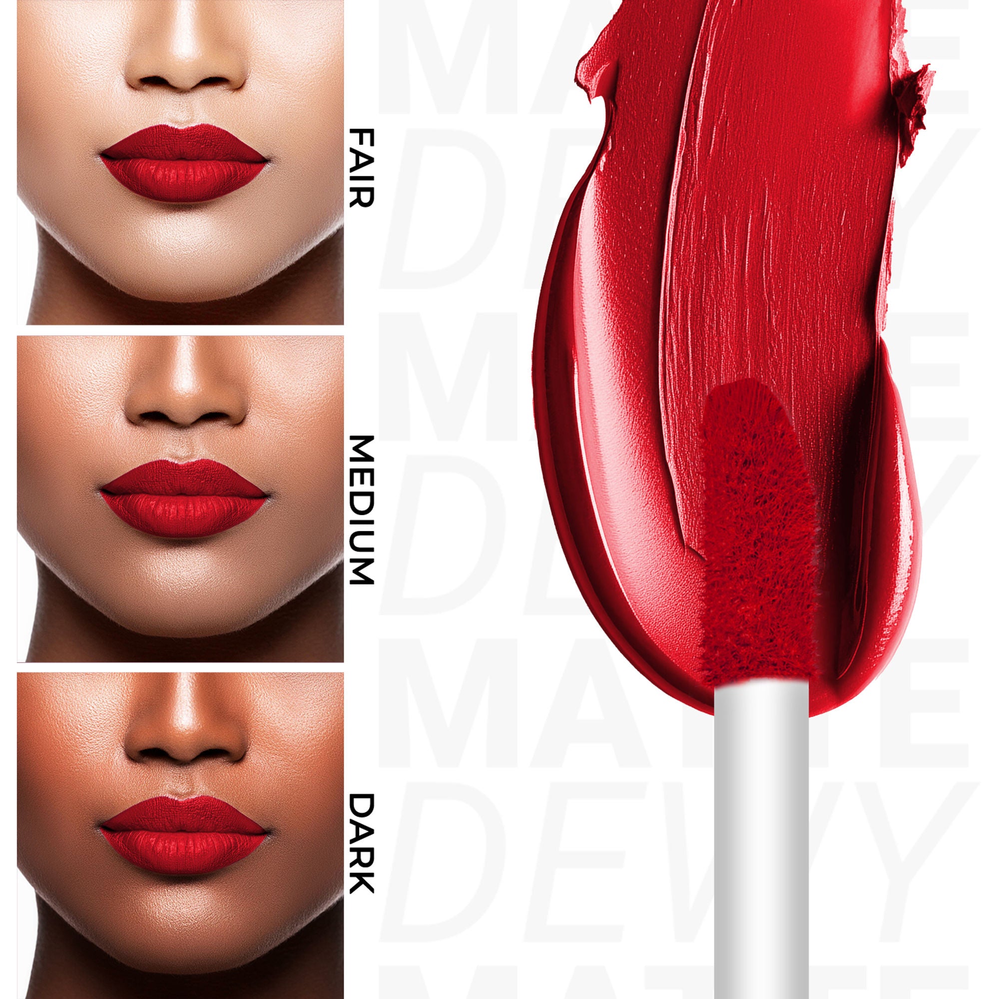 Miss Claire Dewy Matte Lip Color - 03 Firefighter