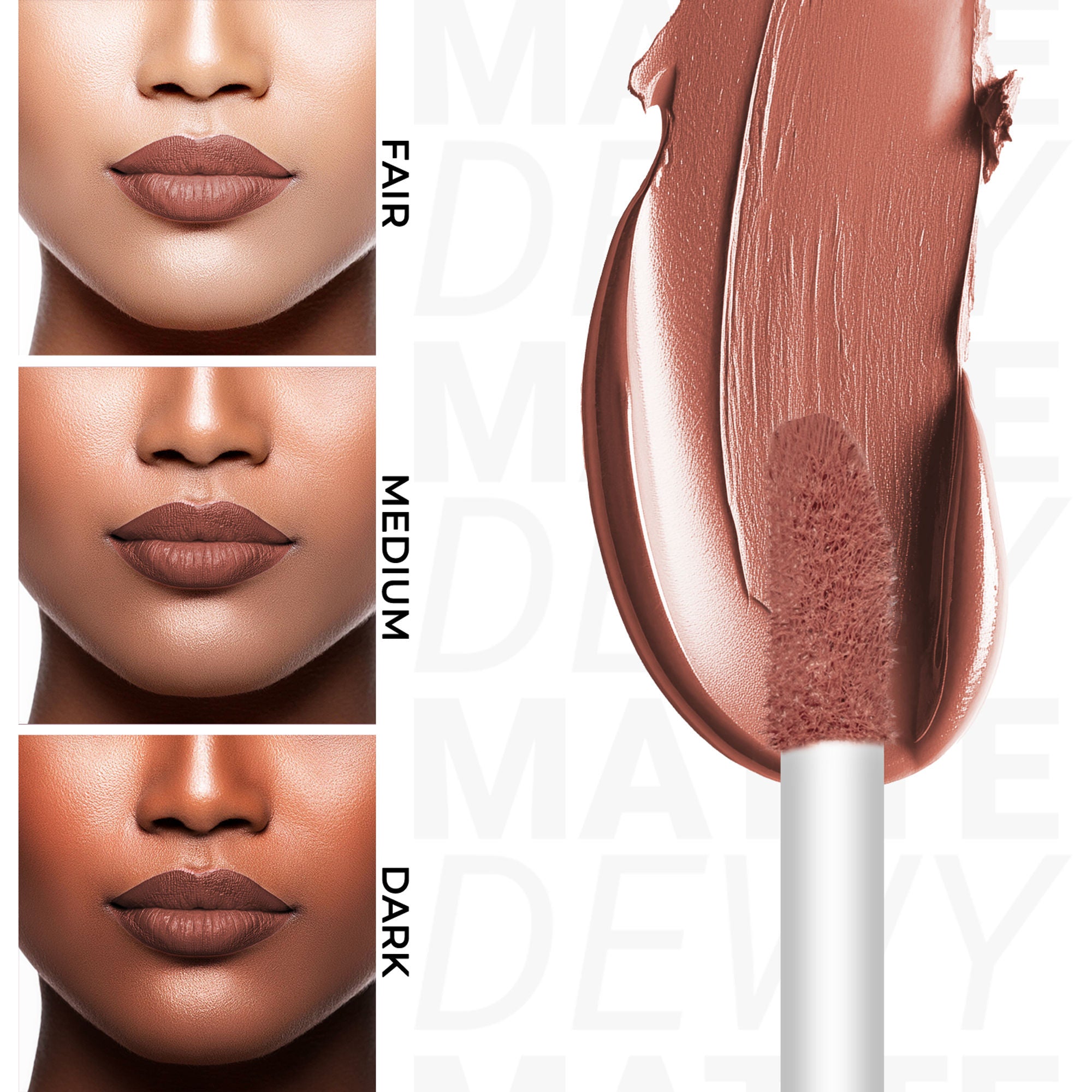 Miss Claire Dewy Matte Lip Color - 09 Duskiss