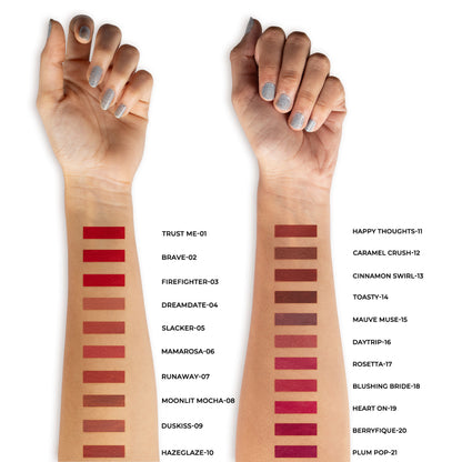 Miss Claire Dewy Matte Lip Color - 11 Happy Thoughts - Distacart
