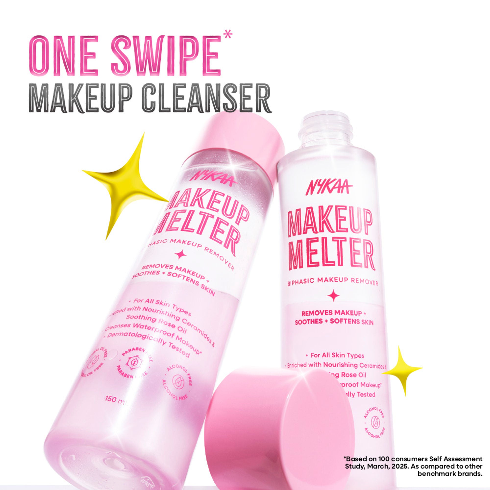 Nykaa Makeup Melter Oil-Infused Cleansing Water & Biphasic Makeup Remover - Distacart