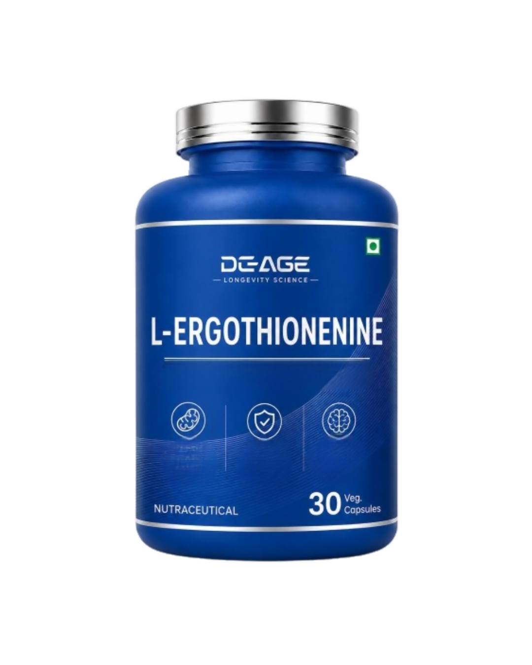 Pure Nutrition DeAge L-Ergothioneine Veg Capsules - Dista