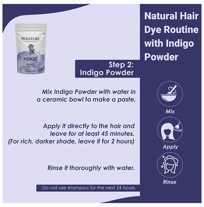 Minature Indigo Organic Powder