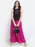 Thumbnail for TAG 7 Women Flared Regular Palazzos