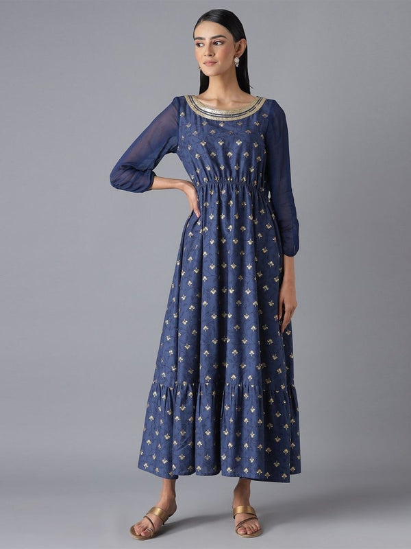 AURELIA Festive Ethnic Motifs Ethnic Maxi Dress