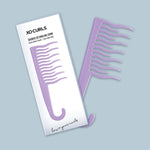 Thumbnail for XO Curls Shower Detangling Comb - Lavender - Dista