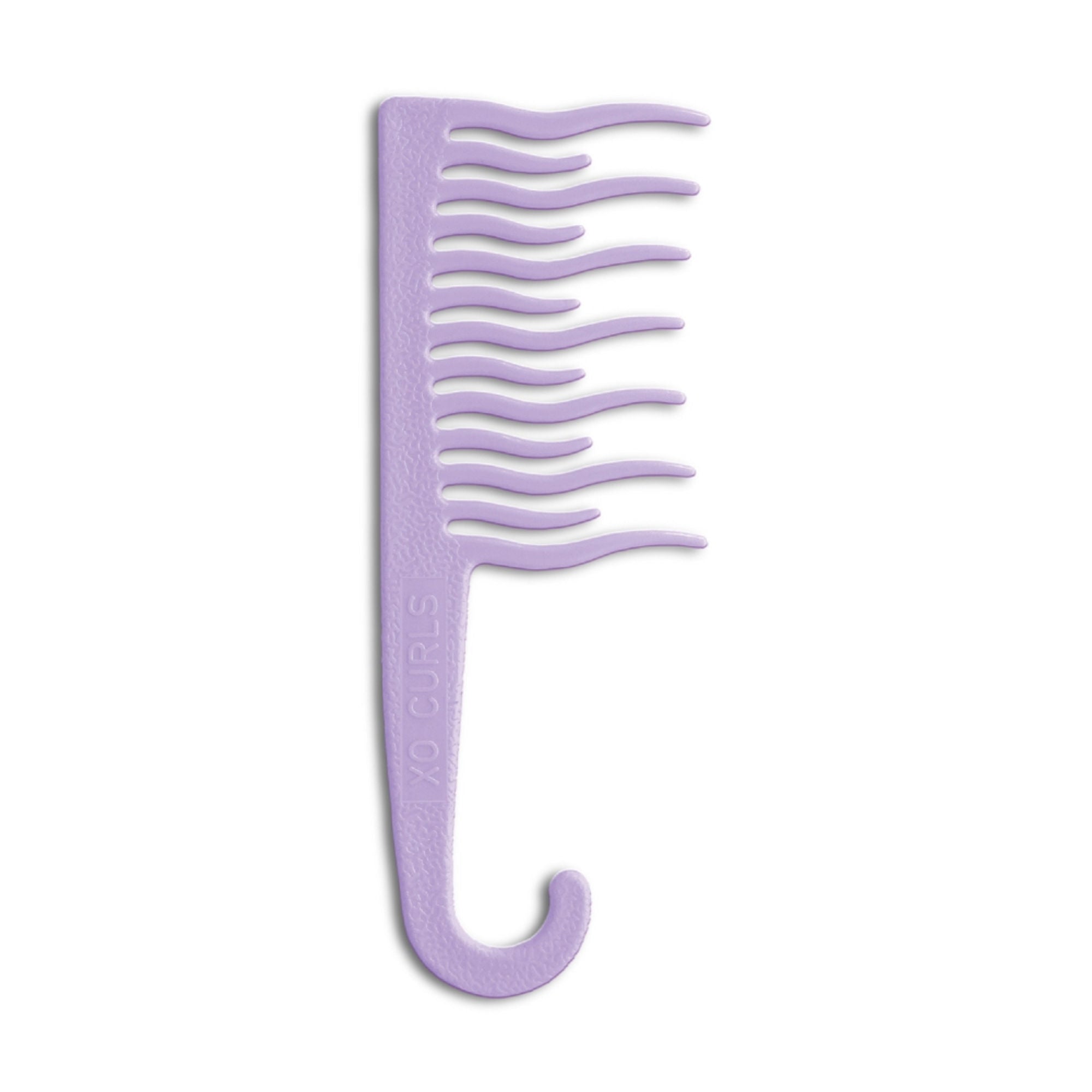 XO Curls Shower Detangling Comb - Lavender - Dista