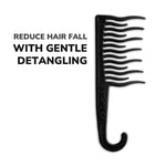 Thumbnail for XO Curls Shower Detangling Comb - Black