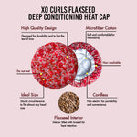 Thumbnail for XO Curls Flax Seed Heat Cap For Deep Conditioning - Dista