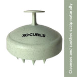 Thumbnail for XO Curls Scalp Massaging Shampoo brush - Green