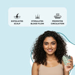 Thumbnail for XO Curls Scalp Massaging Shampoo brush - Green - Dista