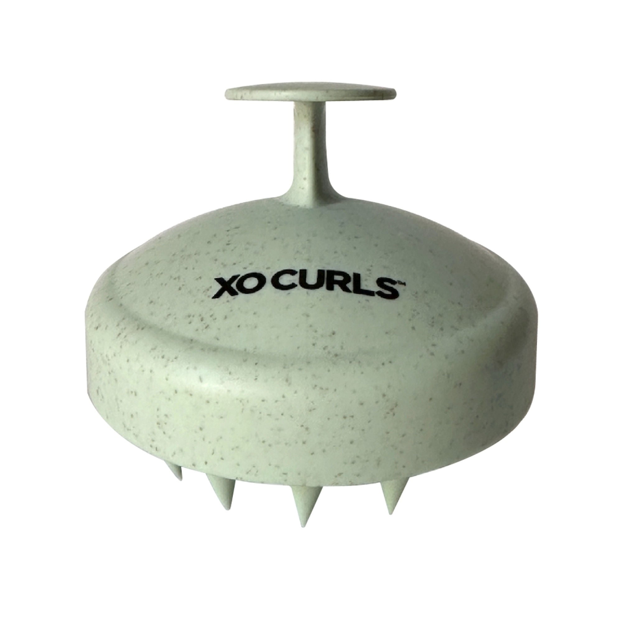 XO Curls Scalp Massaging Shampoo brush - Green - Dista