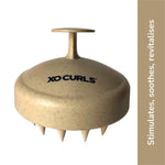 Thumbnail for XO Curls Scalp Massaging Shampoo brush - Beige