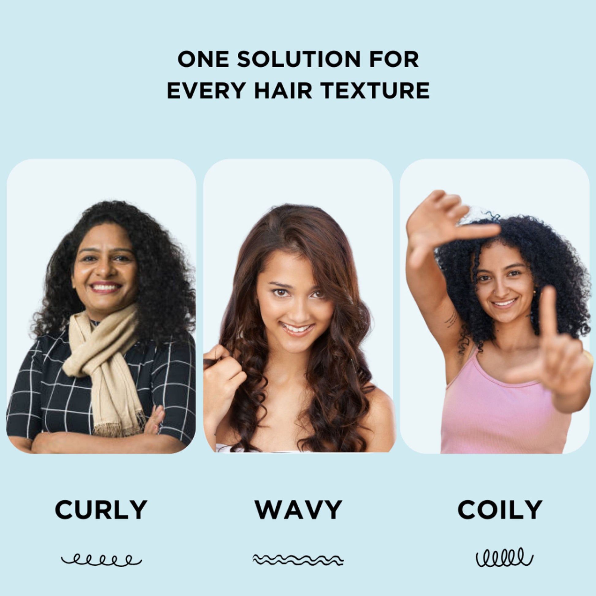 XO Curls Scalp Massaging Shampoo brush - Beige - Dista