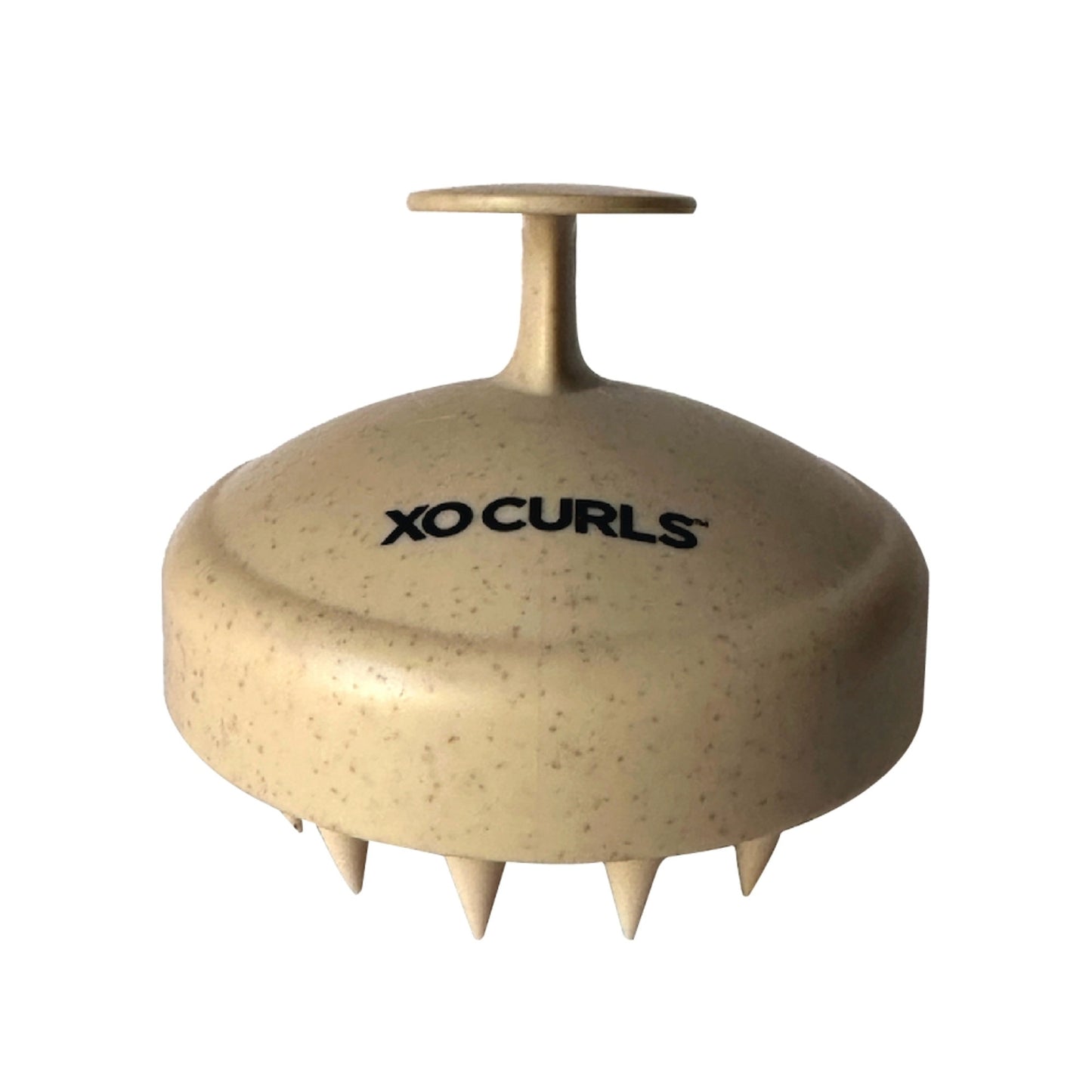 XO Curls Scalp Massaging Shampoo brush - Beige - Dista