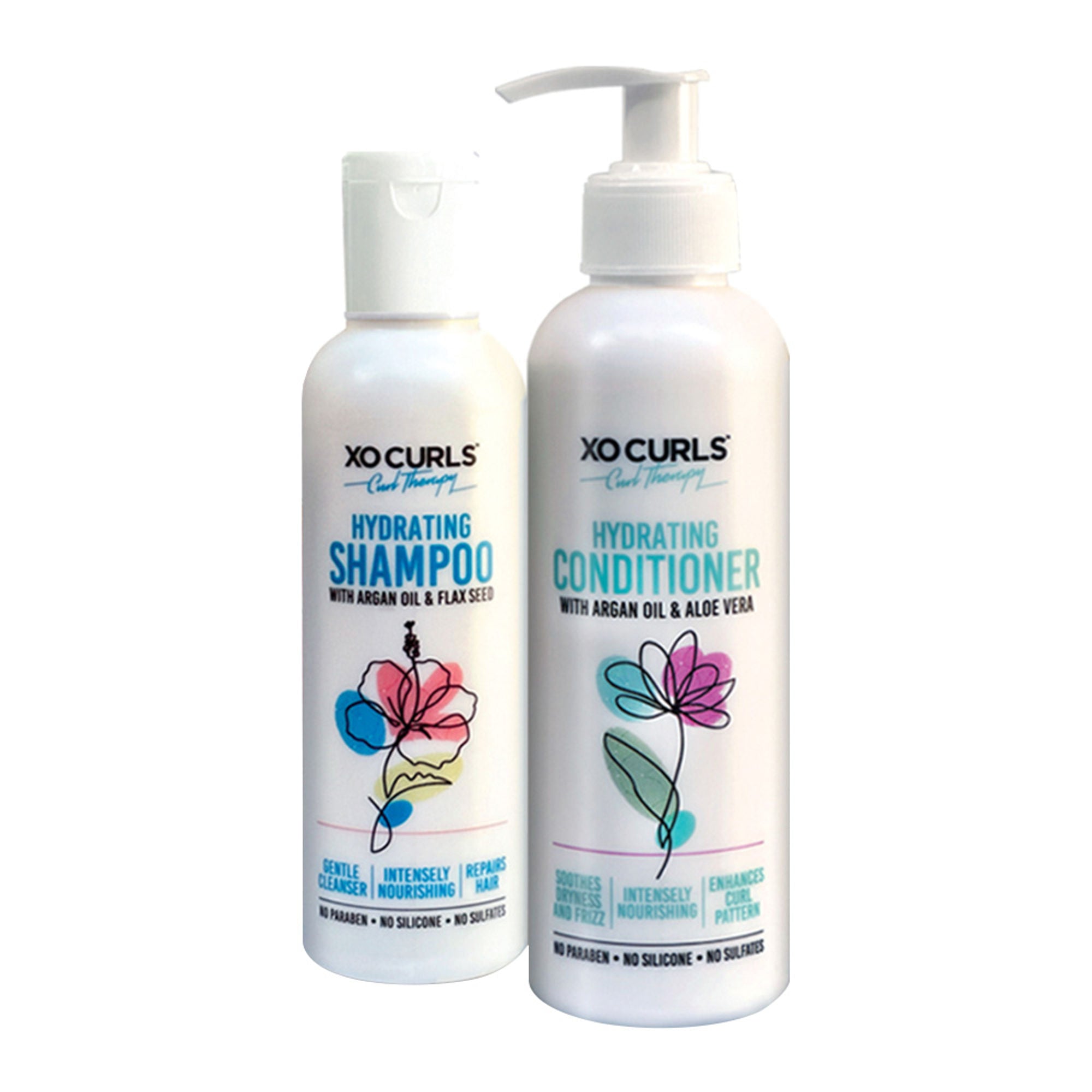 XO Curls Shampoo & Conditioner Combo - Dista
