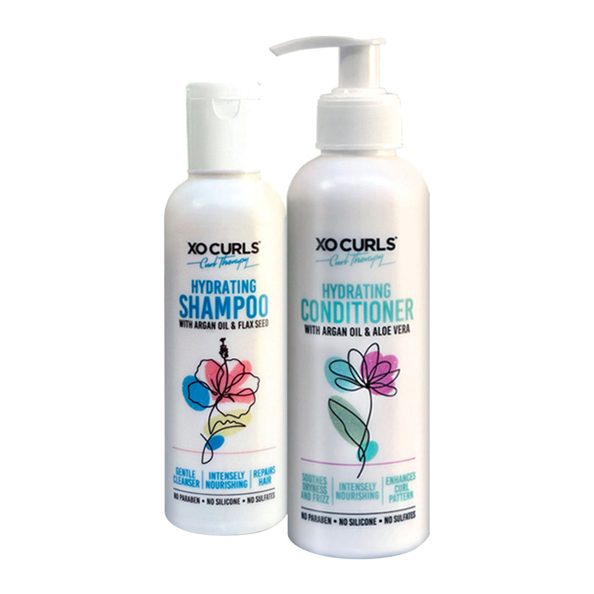 XO Curls Shampoo & Conditioner Combo - Dista