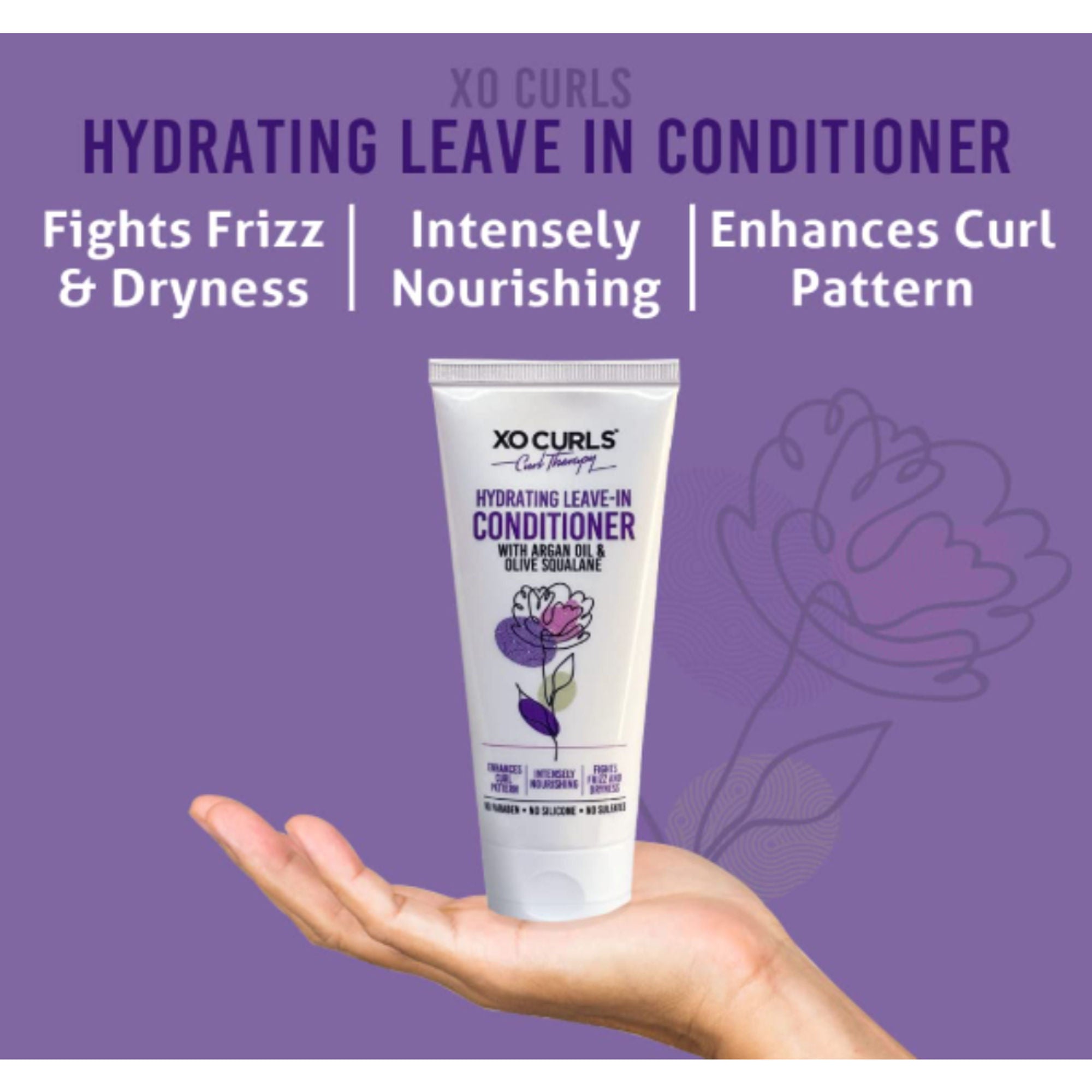 XO Curls All Day Definition Gel & Leave-In Conditioner Combo - Dista