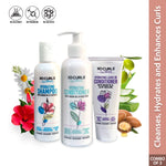 Thumbnail for XO Curls Shampoo, Conditioner & Leave-In Conditioner Combo