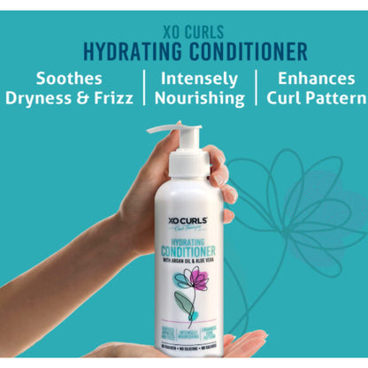 XO Curls Comb & Conditioner Combo - Dista
