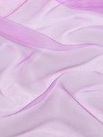 Thumbnail for Anouk Lavender & Silver-Coloured Sequinned Organza Saree - Distacart