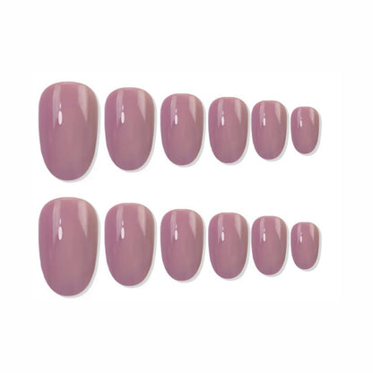 shills professional reusable press on nails oval spn536