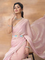 Thumbnail for kasee Embellished Beads and Stones Saree - Distacart