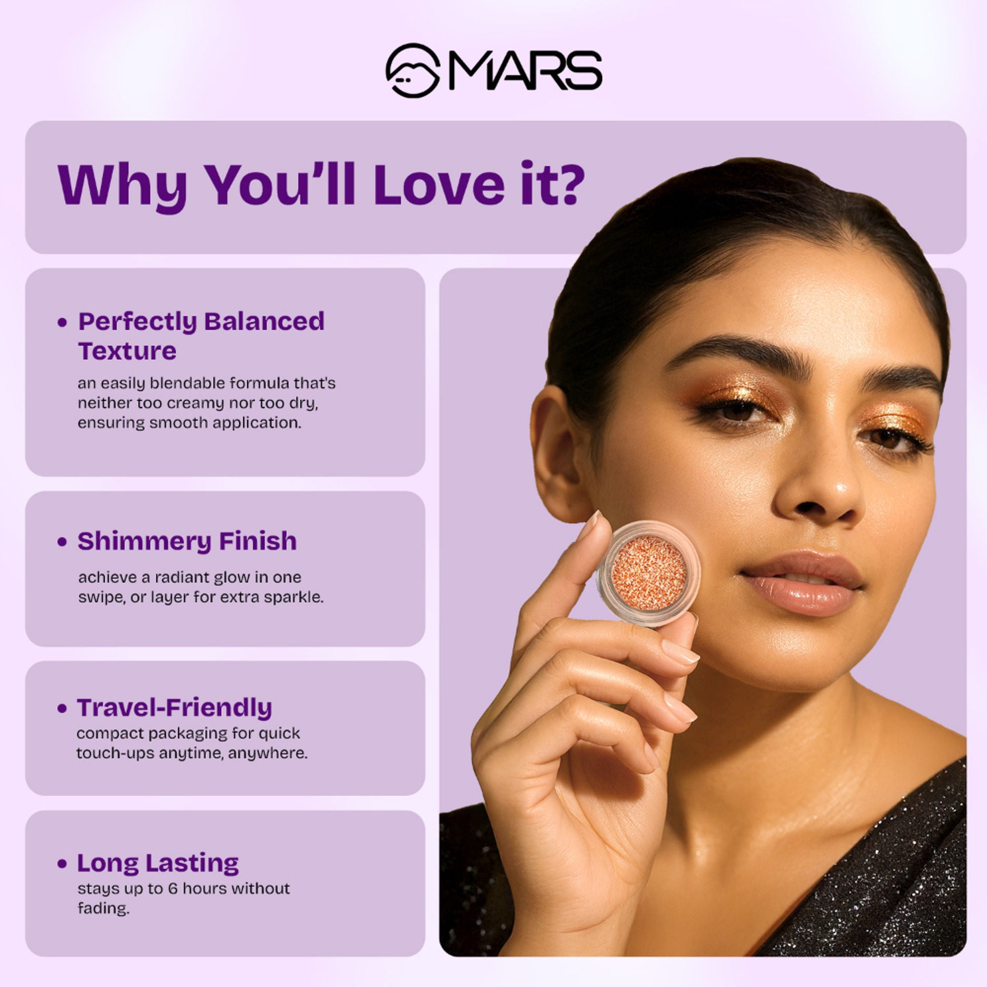 MARS Cosmetics Starlit Pot Eyeshadow - 05