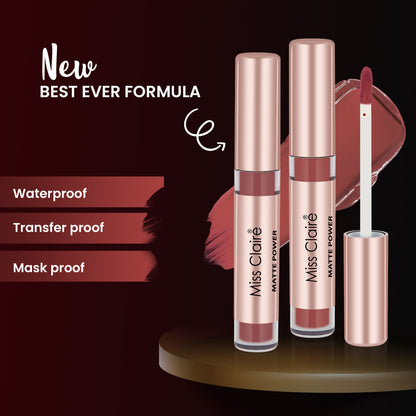 Miss Claire Matte Power Lipcolor - 4 - Distacart