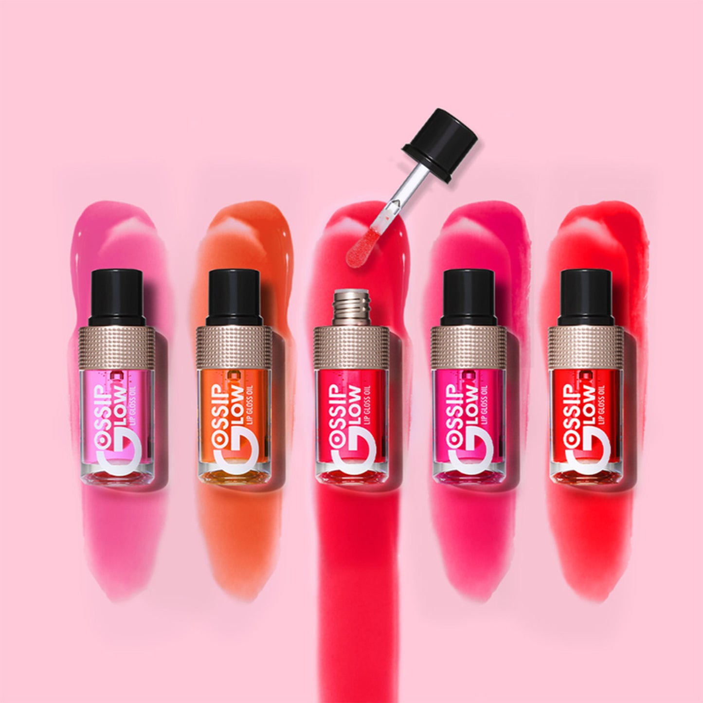 Character Gossip Glow Lip Gloss Oil - Sugar Blossom 01 - Distacart