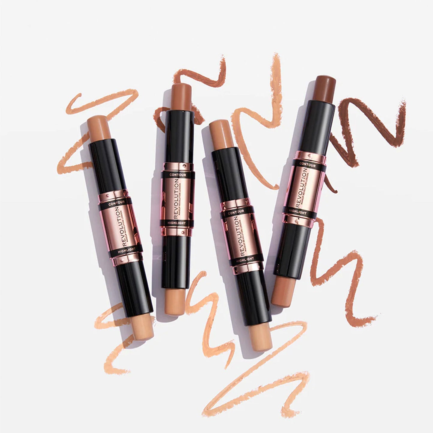 Makeup Revolution Fast Base Contour Stick - Light - Distacart