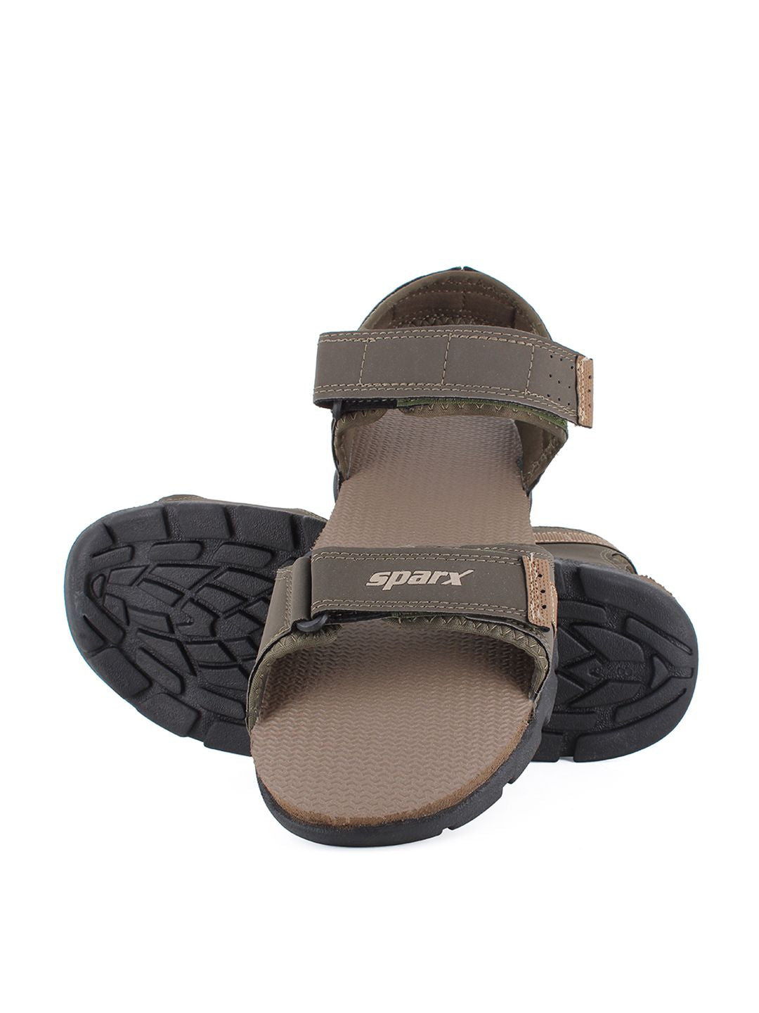Sparx Men Olive Green Sports Sandals