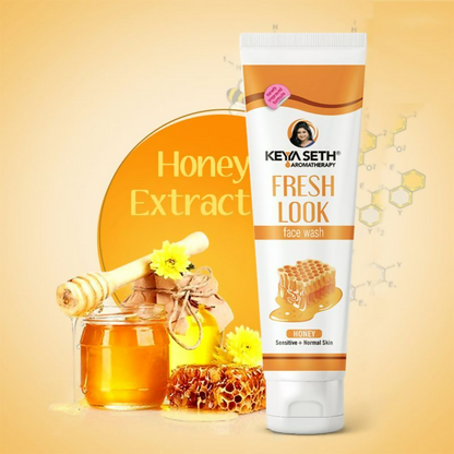 Keya Seth Aromatherapy Natural Honey Fresh Look Face Wash - Distacart